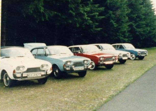 Ford Treffen Der Geschichtswerkstatt in Thalfang im Hunsrück 1988